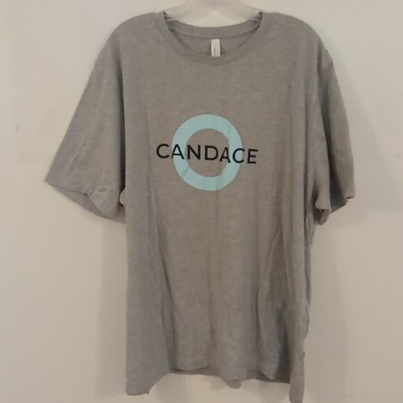 Canvas Tops - Canvas Candace Grey T-SHIRT 3X